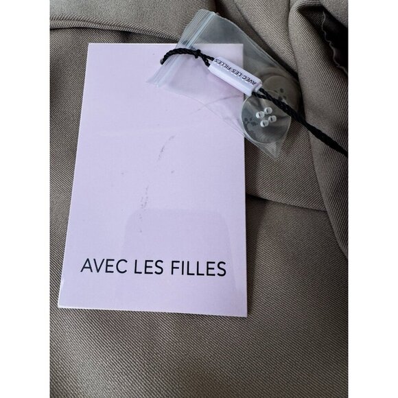 NWT Anthropologie Womens M Blush Crop Blazer Jacket Officecore Coquette Feminine - Picture 5 of 7